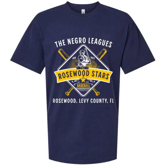 1923 Rosewood Stars Negro League Baseball Legacy Sueded Cloud Jersey T-Shirt