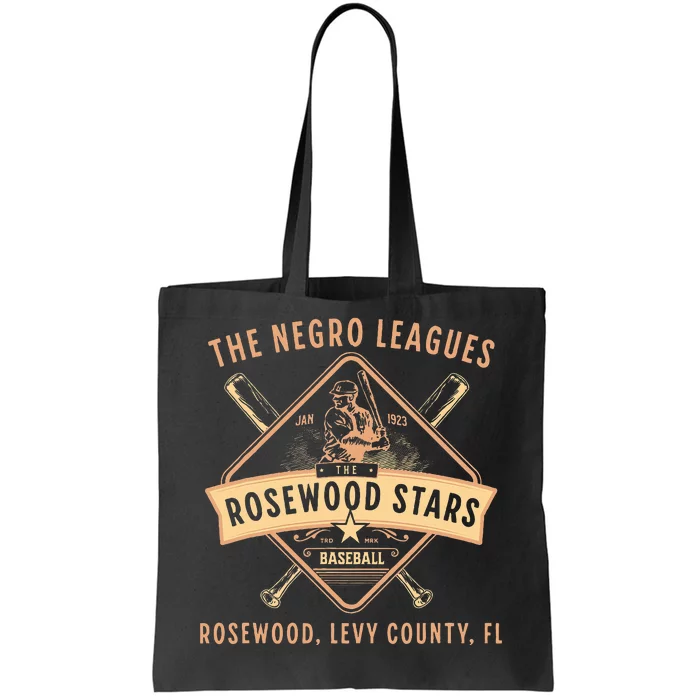 1923 Rosewood Stars Negro League Baseball Legacy Tote Bag