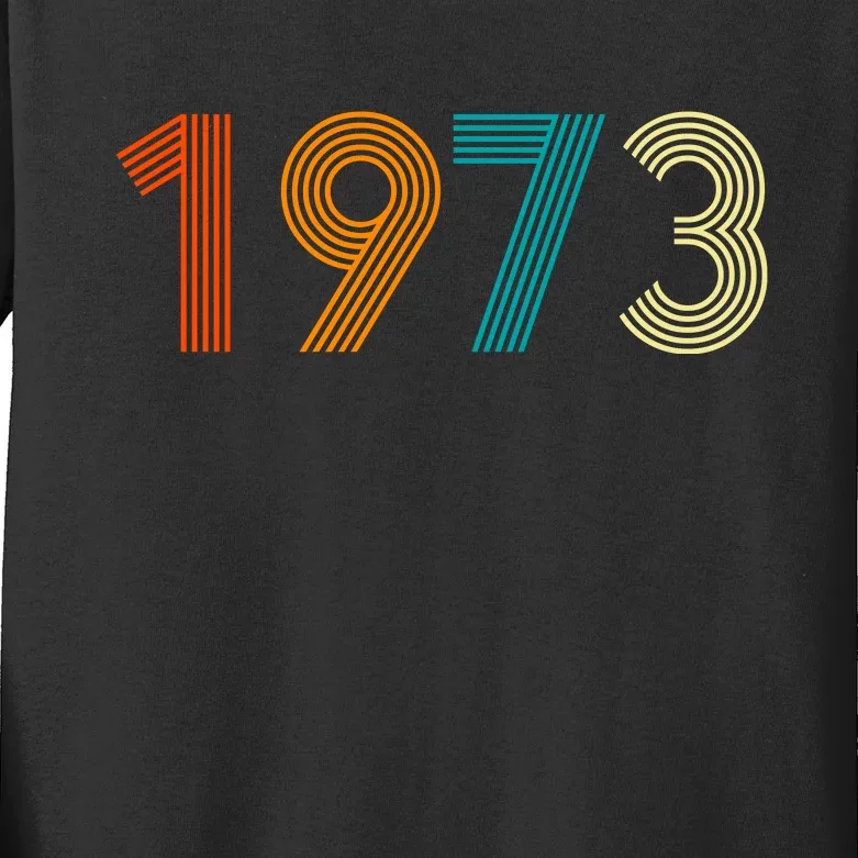 1973 Roe V Wade Kids Long Sleeve Shirt