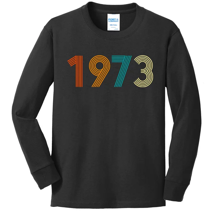 1973 Roe V Wade Kids Long Sleeve Shirt