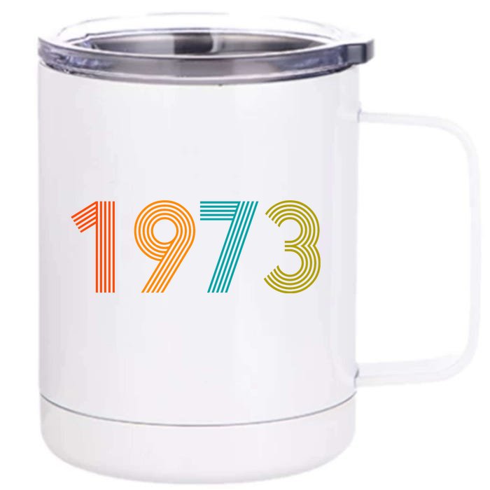 1973 Roe V Wade Front & Back 12oz Stainless Steel Tumbler Cup