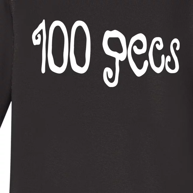 100gecs Store 100 Gecs Curly Baby Long Sleeve Bodysuit