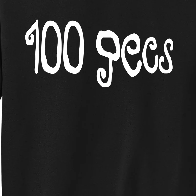 100gecs Store 100 Gecs Curly Tall Sweatshirt