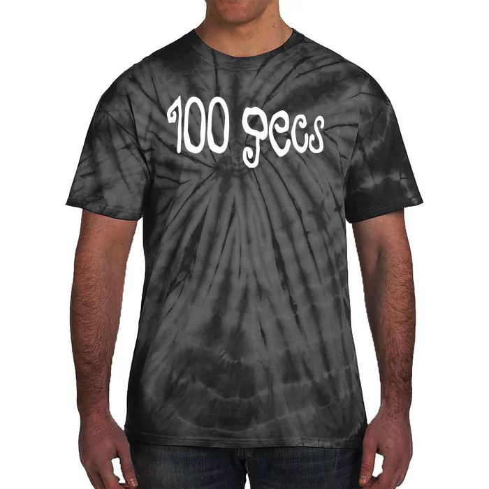 100gecs Store 100 Gecs Curly Tie-Dye T-Shirt