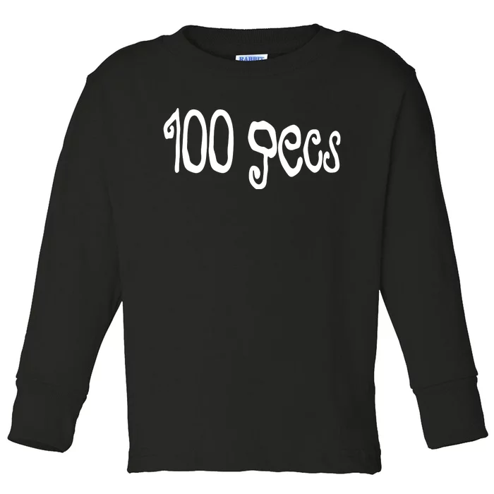 100gecs Store 100 Gecs Curly Toddler Long Sleeve Shirt