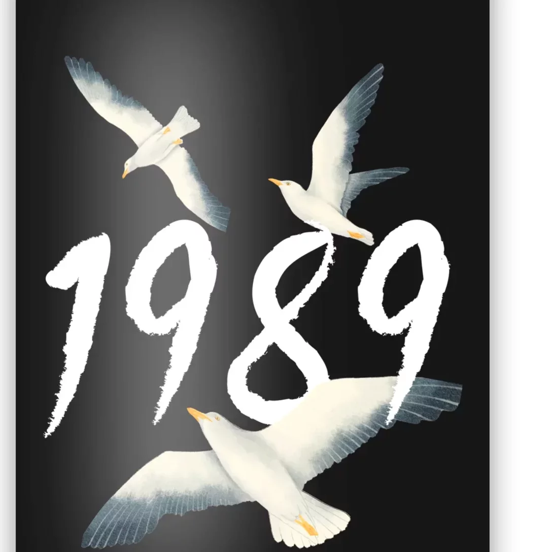 1989 Seagulls Poster