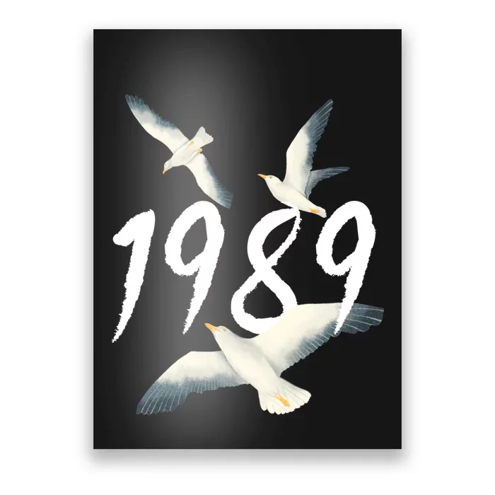 1989 Seagulls Poster