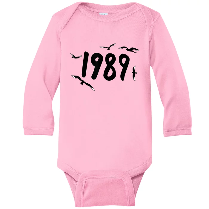 1989 Seagulls Baby Long Sleeve Bodysuit