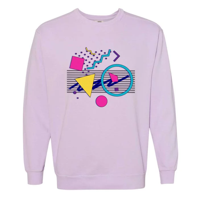 1988 Sensations 80S Retrowave Outrun Memphis Milano Style Garment-Dyed Sweatshirt