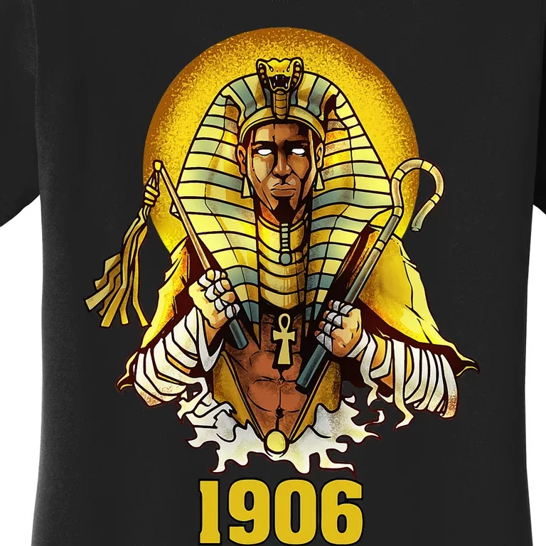 1906 Sphinx Alpha Ace Fraternity Pharoah Women's T-Shirt