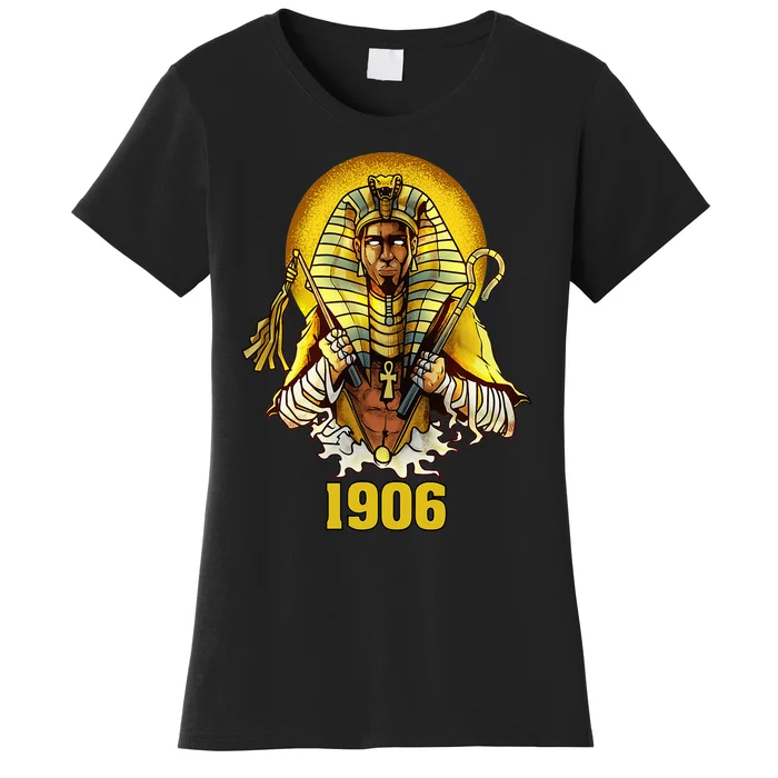 1906 Sphinx Alpha Ace Fraternity Pharoah Women's T-Shirt