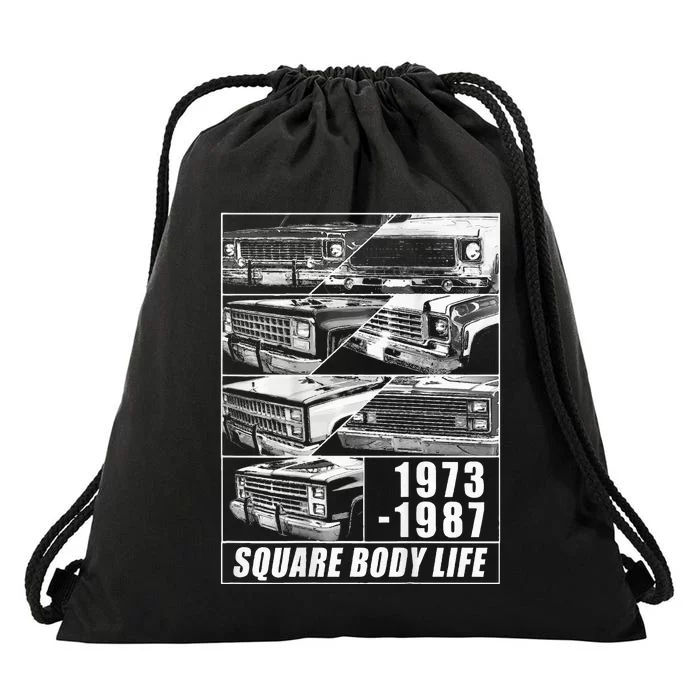 19731987 Square Body Truck Squarebody Drawstring Bag