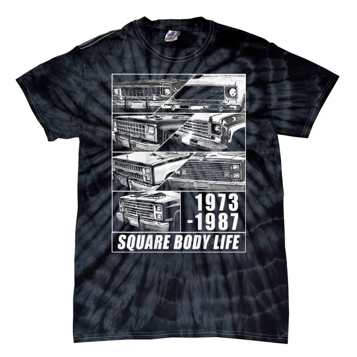 19731987 Square Body Truck Squarebody Tie-Dye T-Shirt