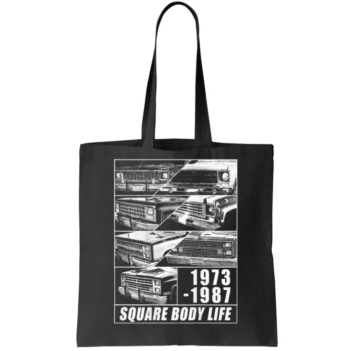 19731987 Square Body Truck Squarebody Tote Bag