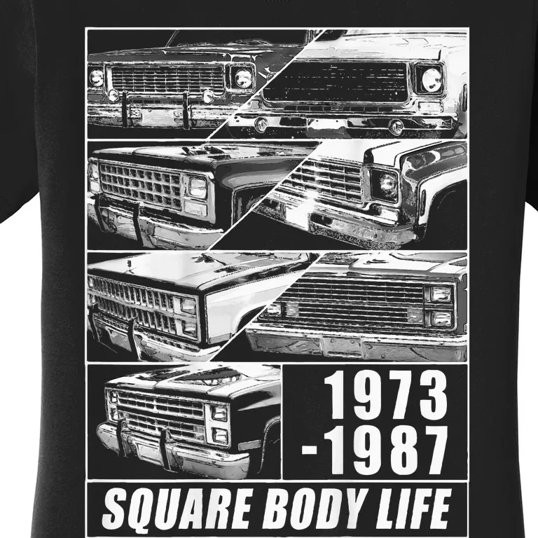 19731987 Square Body Truck Squarebody Women's T-Shirt