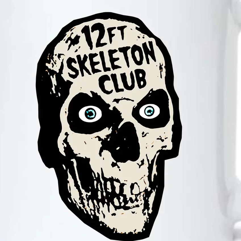 12ft Skeleton Club Skull Halloween Spooky Black Color Changing Mug