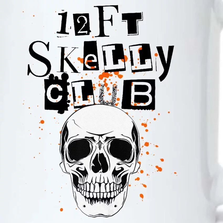 12Ft Skeleton Club Halloween Black Color Changing Mug