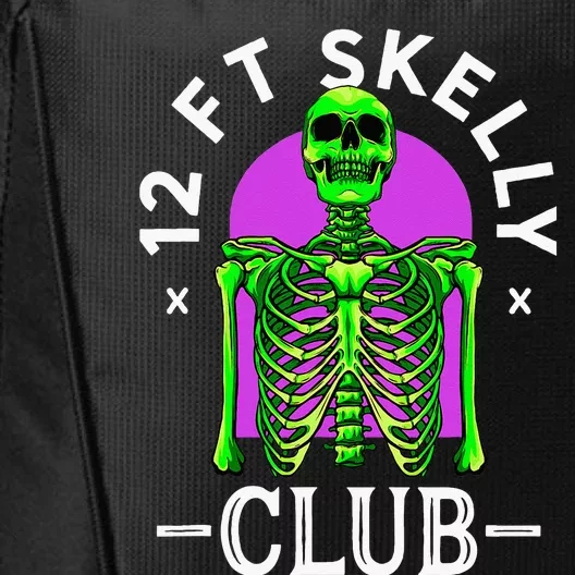 12ft Skelly Club Halloween 12 Foot Skeleton Appreciation City Backpack