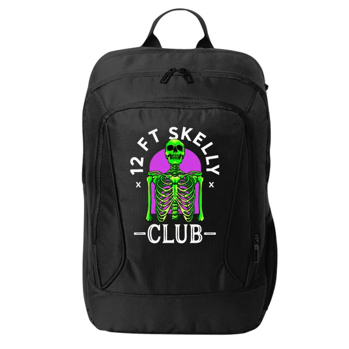 12ft Skelly Club Halloween 12 Foot Skeleton Appreciation City Backpack