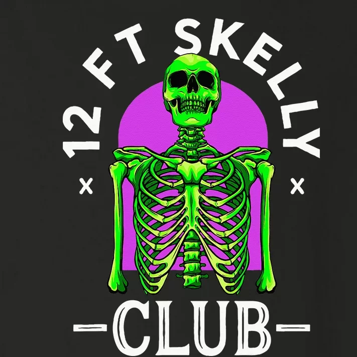 12ft Skelly Club Halloween 12 Foot Skeleton Appreciation Toddler Long Sleeve Shirt