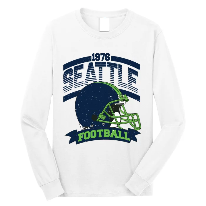 1976 Seattle Football Team Supporter Long Sleeve Shirt