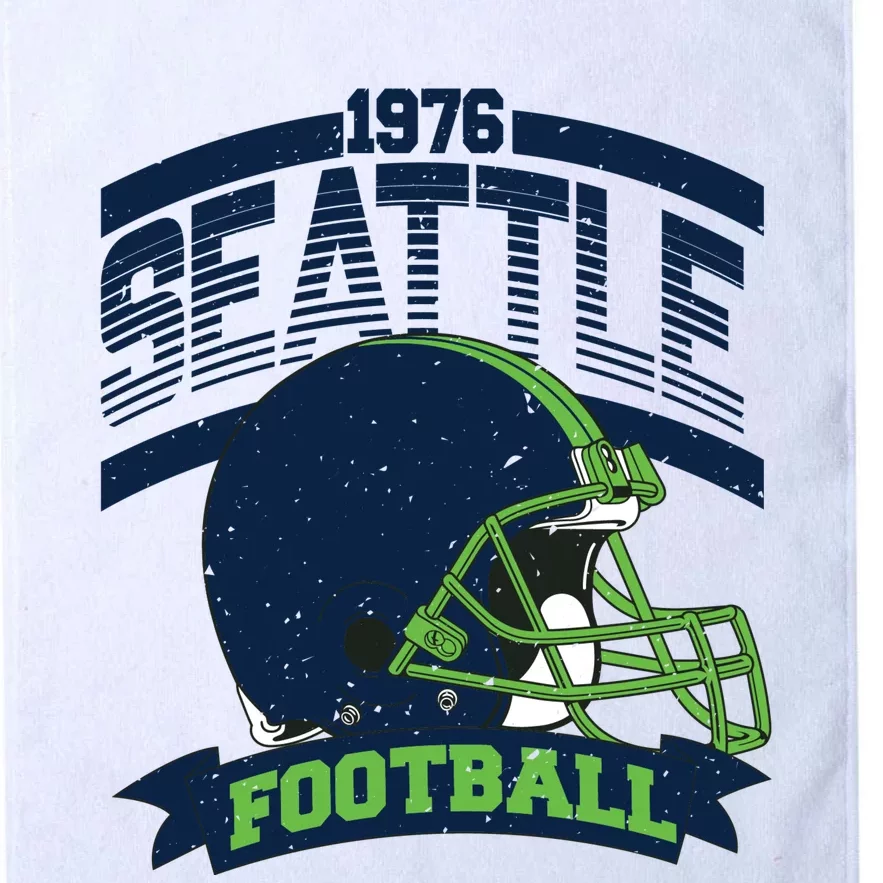 1976 Seattle Football Team Supporter Platinum Collection Golf Towel