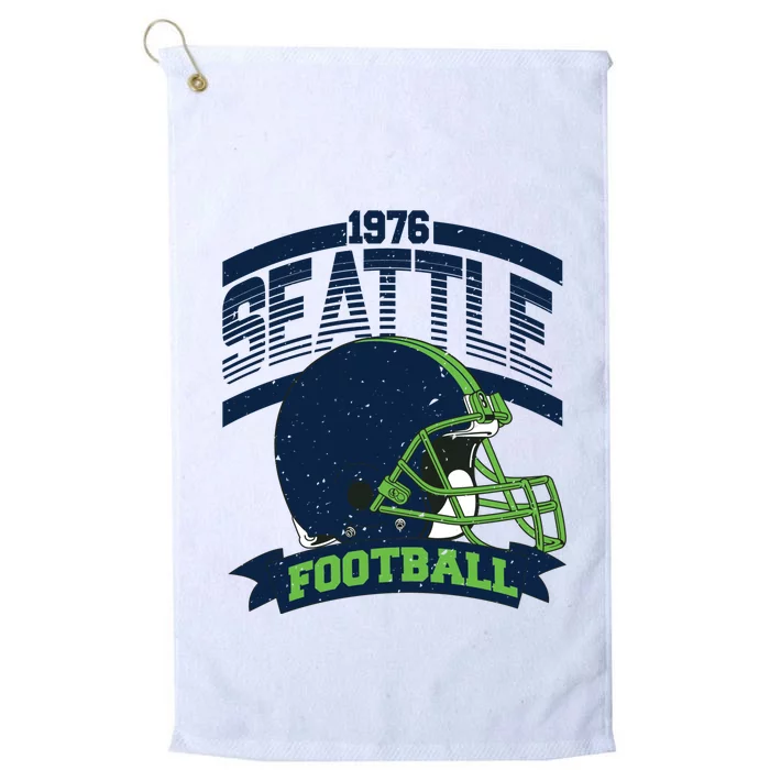 1976 Seattle Football Team Supporter Platinum Collection Golf Towel