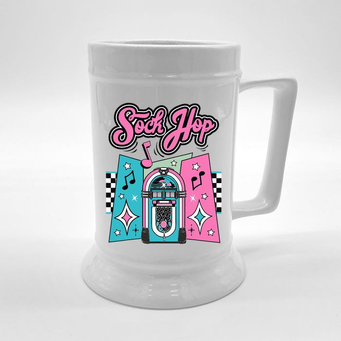 1950s Sock Hop Costume Retro 50s Vintage Rockabilly Doo Wop Front & Back Beer Stein