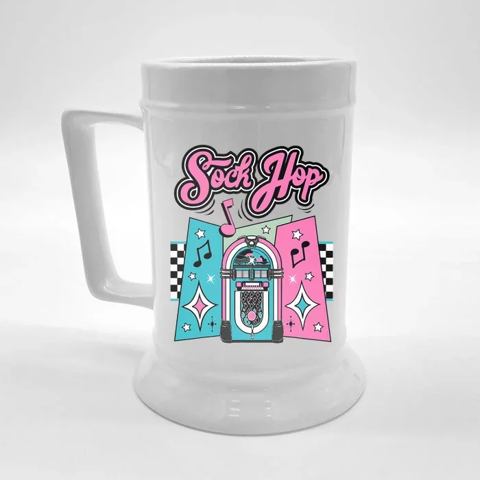 1950s Sock Hop Costume Retro 50s Vintage Rockabilly Doo Wop Front & Back Beer Stein