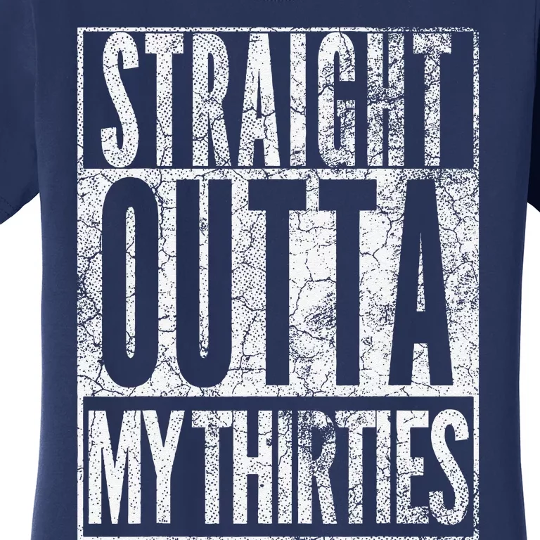 1984 Straight Outta My Thirties 40th Birthday Gift 40 Years Women's T-Shirt