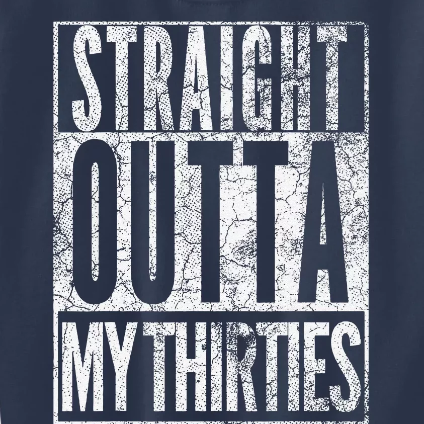 1984 Straight Outta My Thirties 40th Birthday Gift 40 Years Kids Sweatshirt