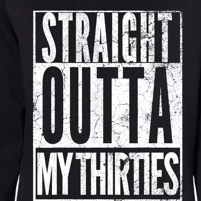 1983 Straight Outta My Thirties 40th BIRTHDAY Gift 40 Years Womens California Wash Sweatshirt