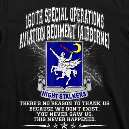 160th Special Operations Aviation Regiment T-Shirt