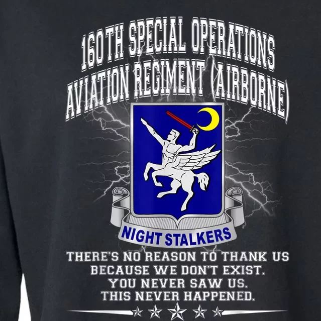 160th Special Operations Aviation Regiment Cropped Pullover Crew