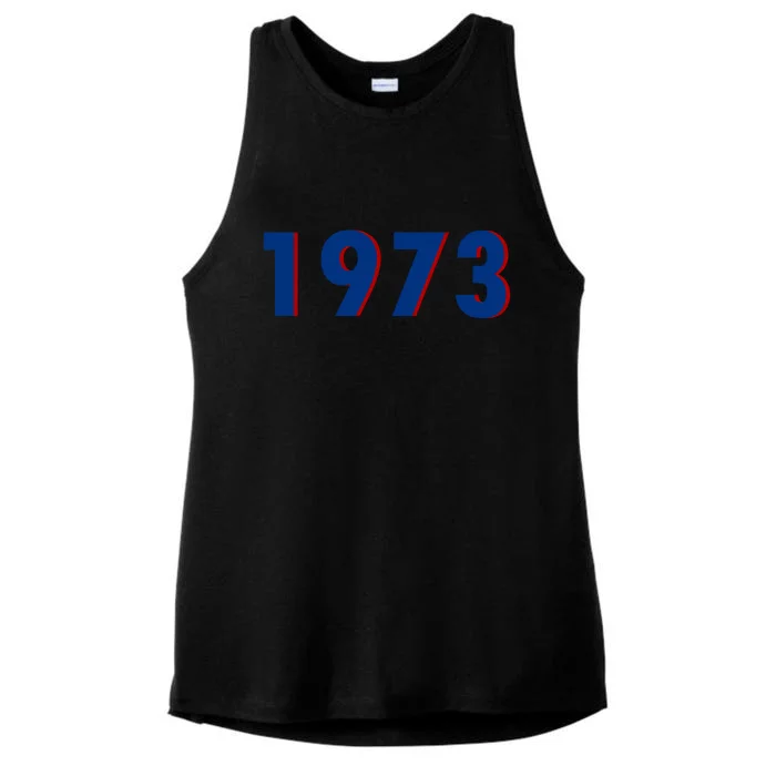 1973 Support Roe V Wade Pro Choice Pro Roe Women's Rights Ladies Tri-Blend Wicking Tank