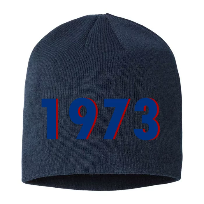 1973 Support Roe V Wade Pro Choice Pro Roe Women's Rights 8 1/2in Sustainable Knit Beanie