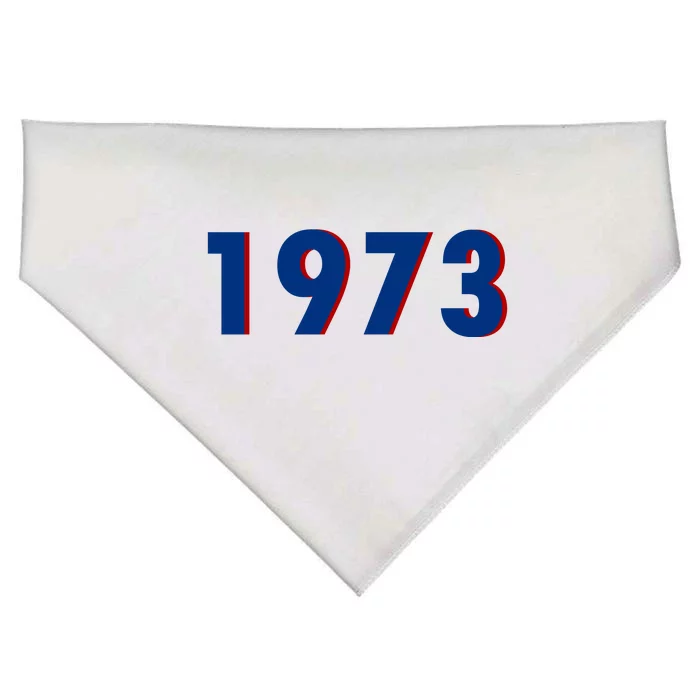 1973 Support Roe V Wade Pro Choice Pro Roe Women's Rights USA-Made Doggie Bandana