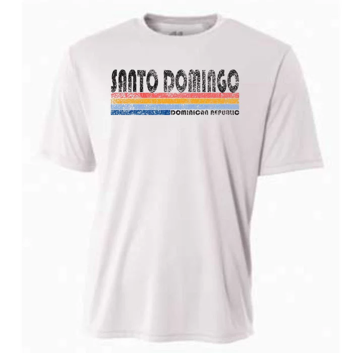 191980s Style Santo Domingo Dominican Republic Cooling Performance Crew T-Shirt