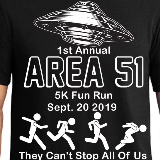 1st Annual Area 51 Fun Run Sept. 20, 2019 Pajama Set