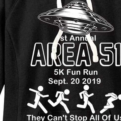 1st Annual Area 51 Fun Run Sept. 20, 2019 Women's Fleece Hoodie