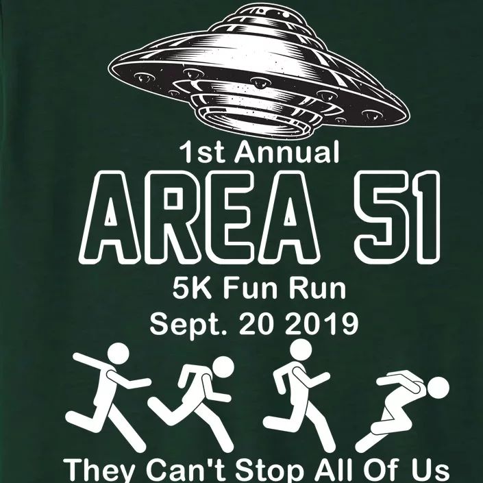 1st Annual Area 51 Fun Run Sept. 20, 2019 ChromaSoft Performance T-Shirt