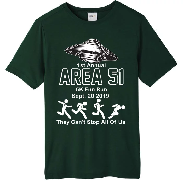 1st Annual Area 51 Fun Run Sept. 20, 2019 ChromaSoft Performance T-Shirt