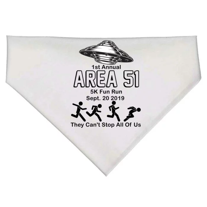 1st Annual Area 51 Fun Run Sept. 20, 2019 USA-Made Doggie Bandana