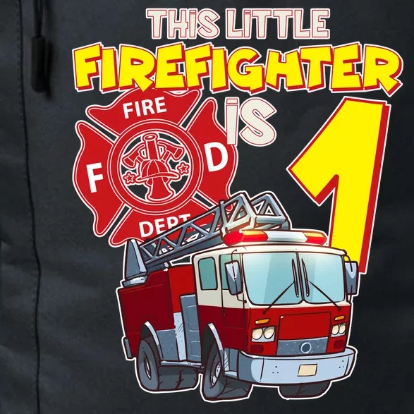 1st Birthday This Little Firefighter Is 1 Daily Commute Backpack