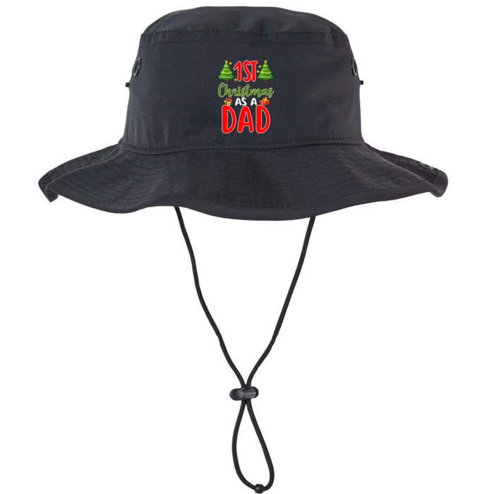 1st Christmas As A Dad Legacy Cool Fit Booney Bucket Hat