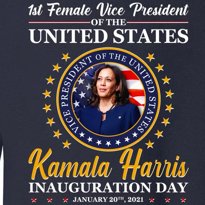 1st First Female Vice President of the United States Kamala Harris Toddler Sweatshirt