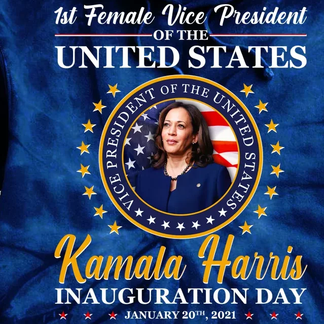 1st First Female Vice President of the United States Kamala Harris Tie Dye Hoodie