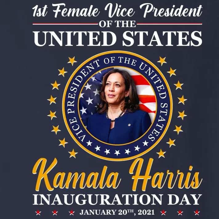 1st First Female Vice President of the United States Kamala Harris Toddler Long Sleeve Shirt