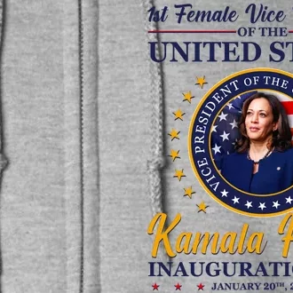 1st First Female Vice President of the United States Kamala Harris Full Zip Hoodie