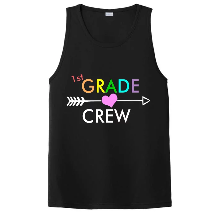 1st Grade Crew Arrow Heart Performance Tank